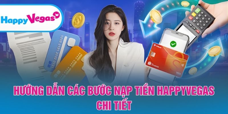 Cách nạp tiền HappyVegas nhanh chóng chỉ với vài thao tác