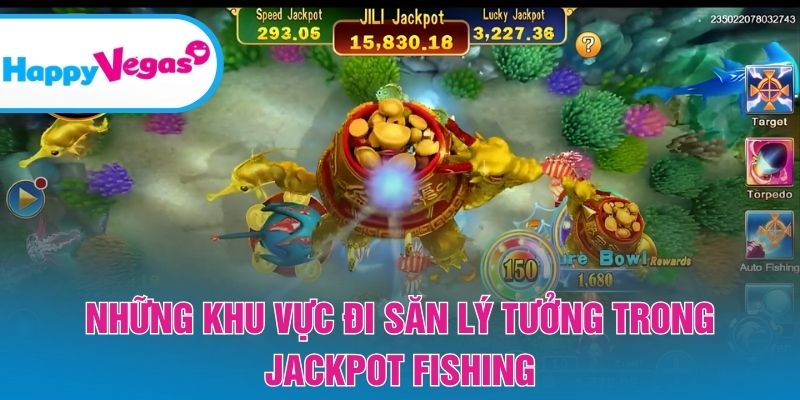 Lựa chọn khu vực săn cá để tối ưu hiệu quả