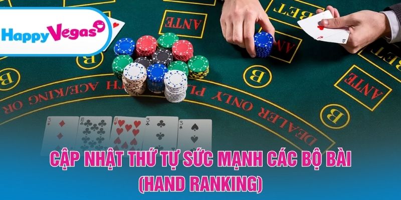 Bảng xếp hạng hand giúp người chơi dễ nắm bắt