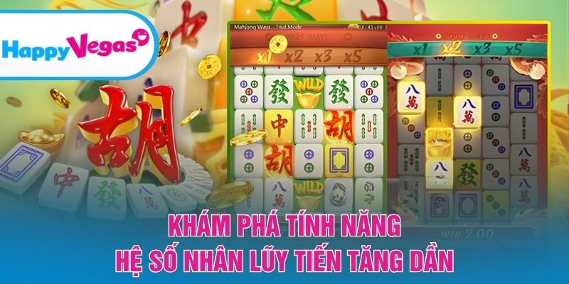 Cơ chế nhân thưởng tăng dần qua từng vòng quay